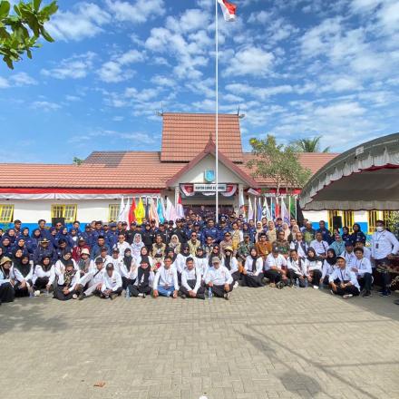 Solidaritas PPS Kecamatan Mataraman dan Astambul Mengikuti Kirab Menjelang Pemilu Tahun 2024